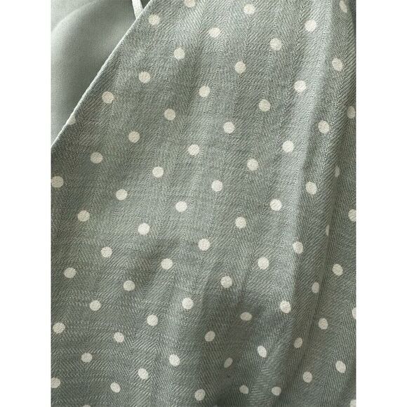 Davi & Dani Women's 2XL Green Polka Dot V-Neck Knee Length Dress - Picture 4 of 7